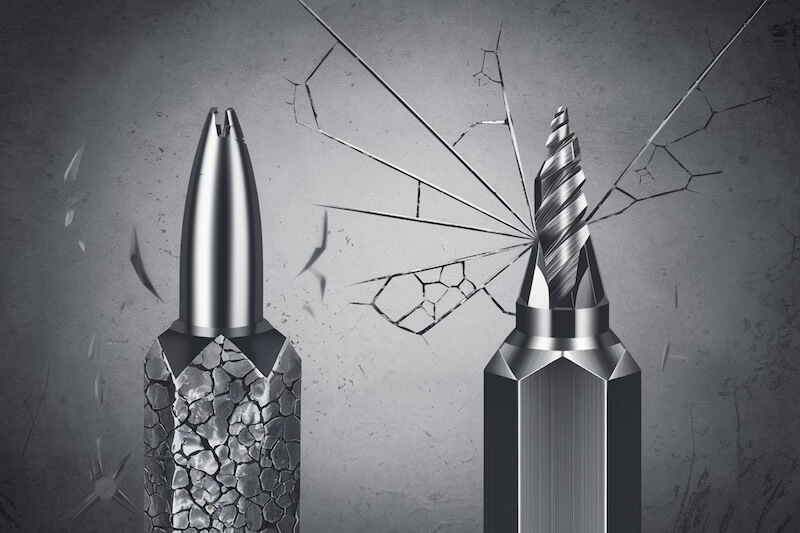 Carbide Versus Ceramics sharp and wire