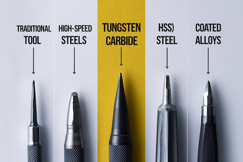 Comparing Tungsten Carbide to Other Tool Materials