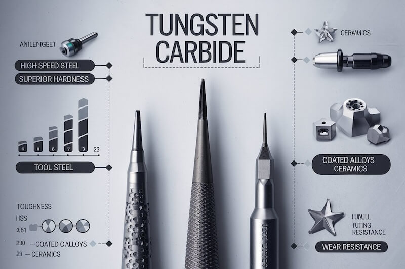 Comparing Tungsten Carbide to Other Tooling Materials aerospace