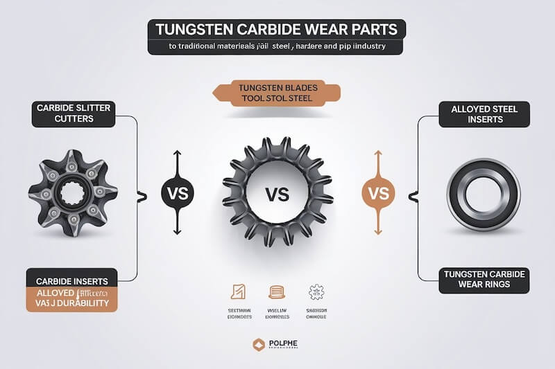 Comparing Tungsten Carbide to Other Wear-Resistant Materials paper and pulp