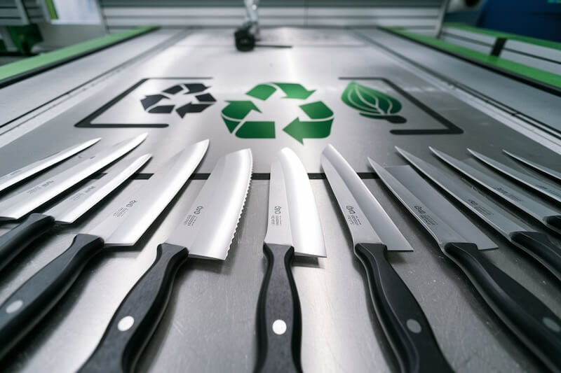 Sustainability Benefits through Longer Tool Life and Reduced Waste knives